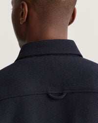 Overshirt van wolmix