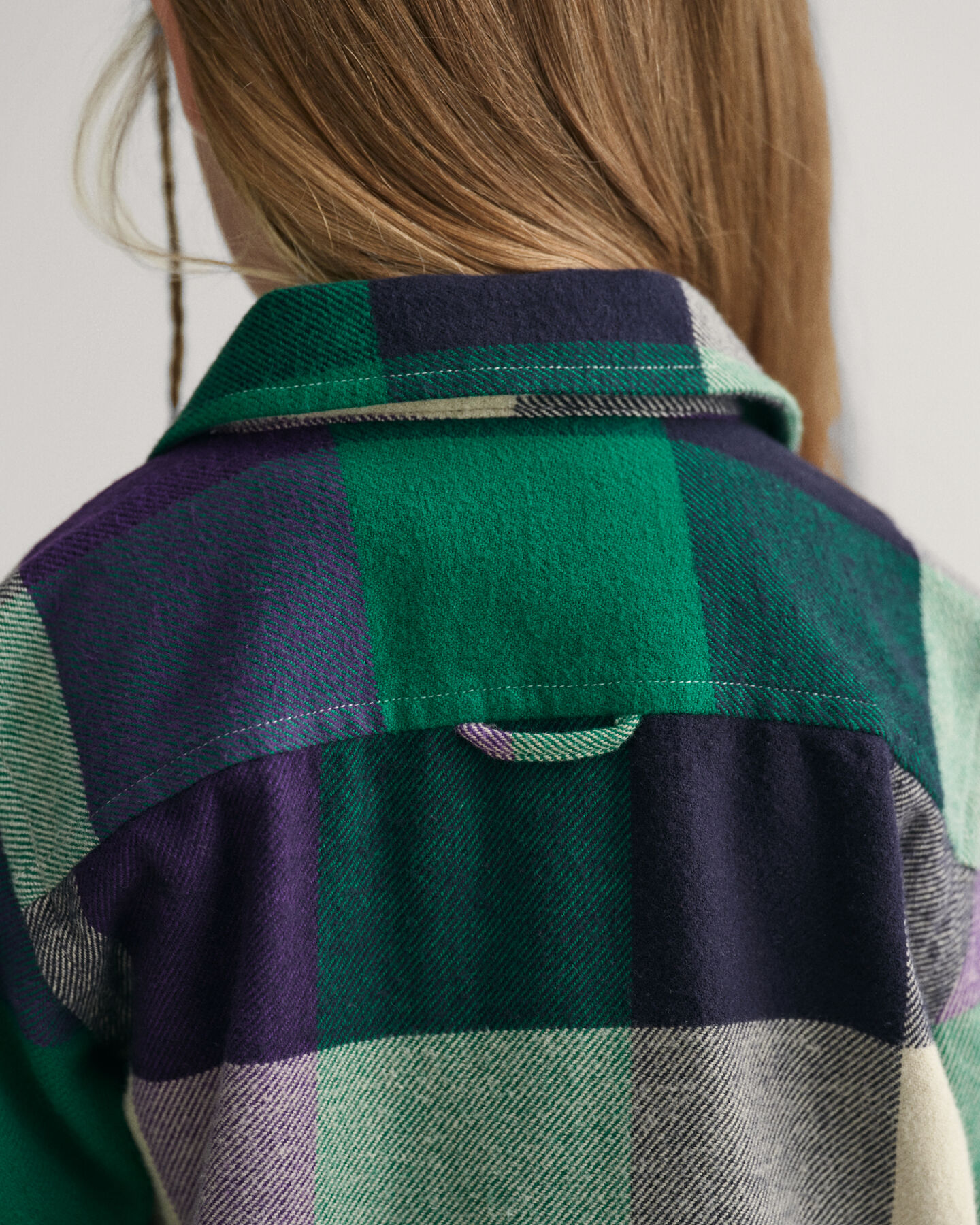 Kids Shield geruit overshirt