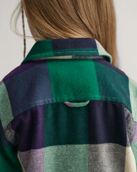 Kids Shield geruit overshirt