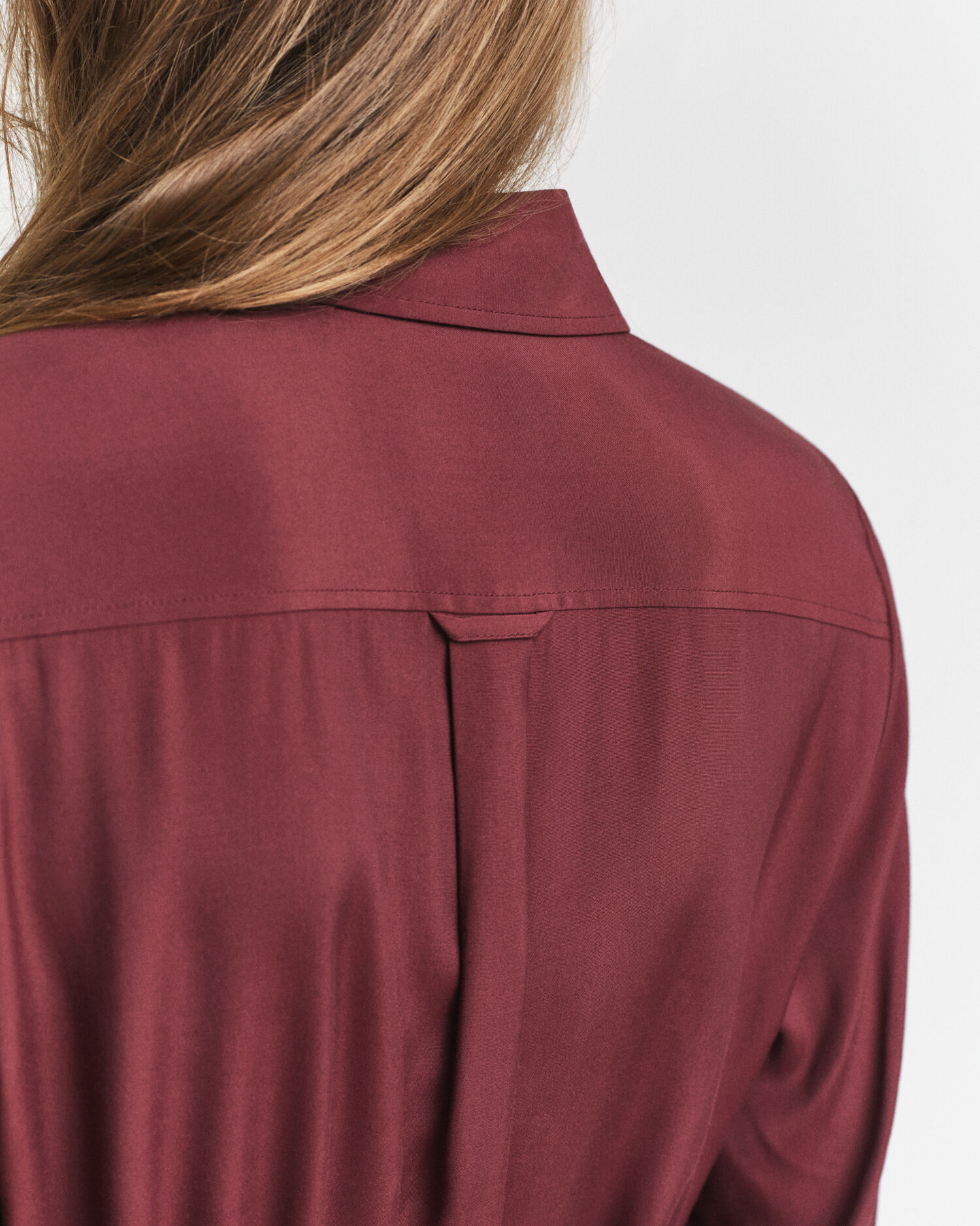 Halflange overhemdjurk van viscose