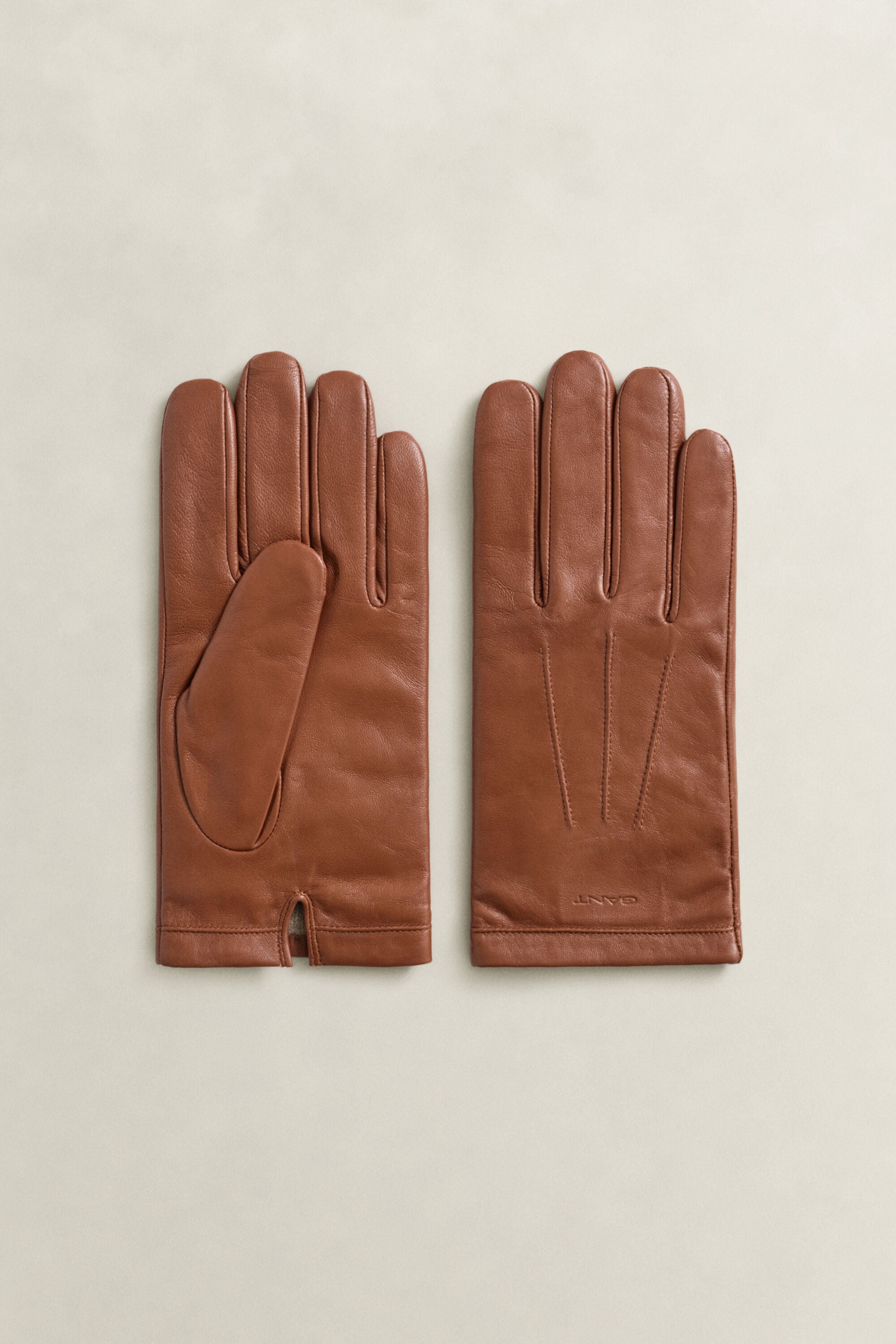 Lamsleren handschoenen met kasjmier voering