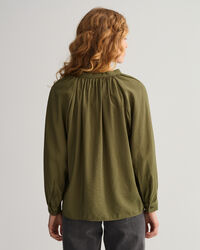 Blouse met opstaande kraag