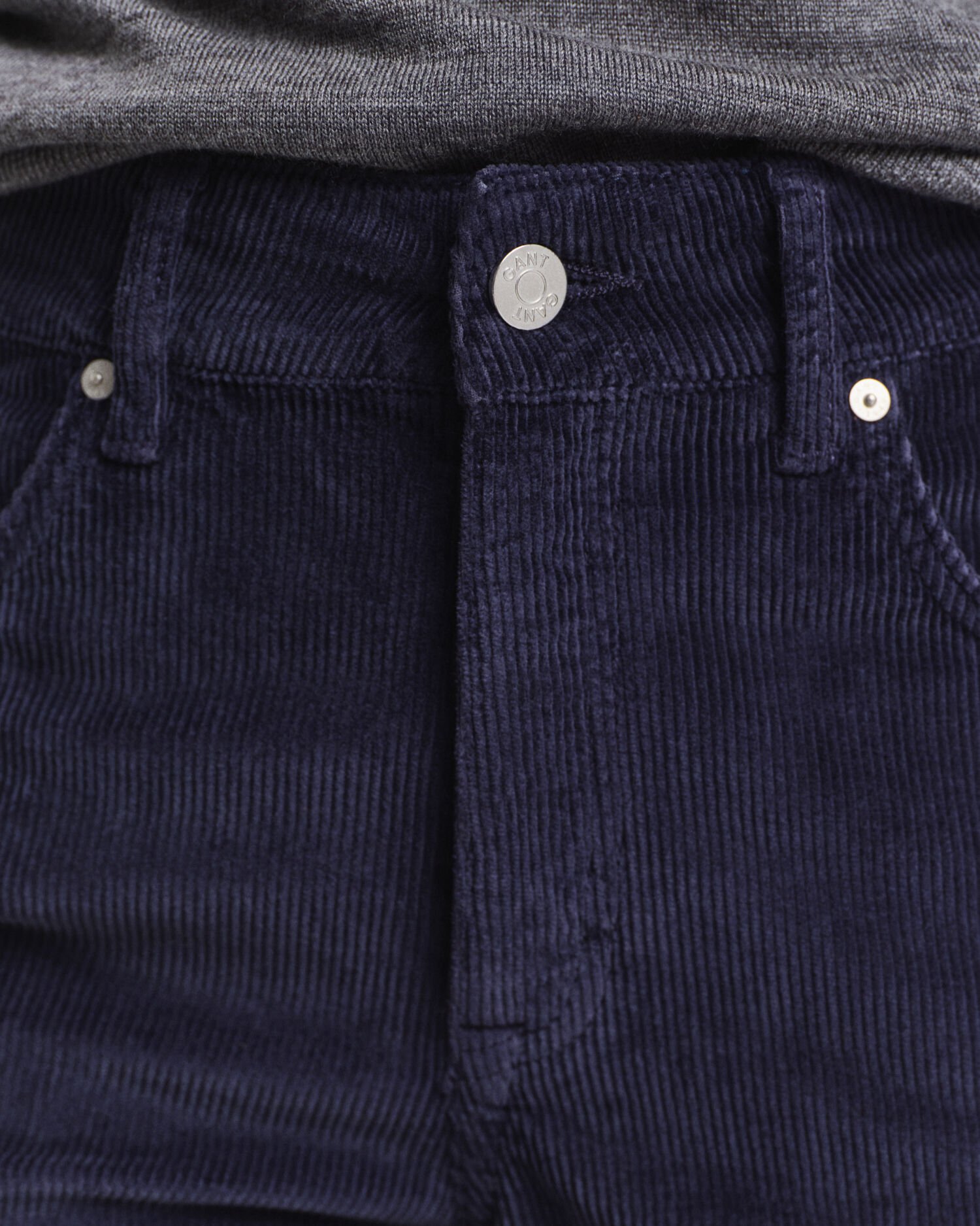 Flared corduroy jeans