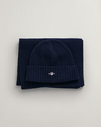 Cadeauset met Shield beanie en sjaal
