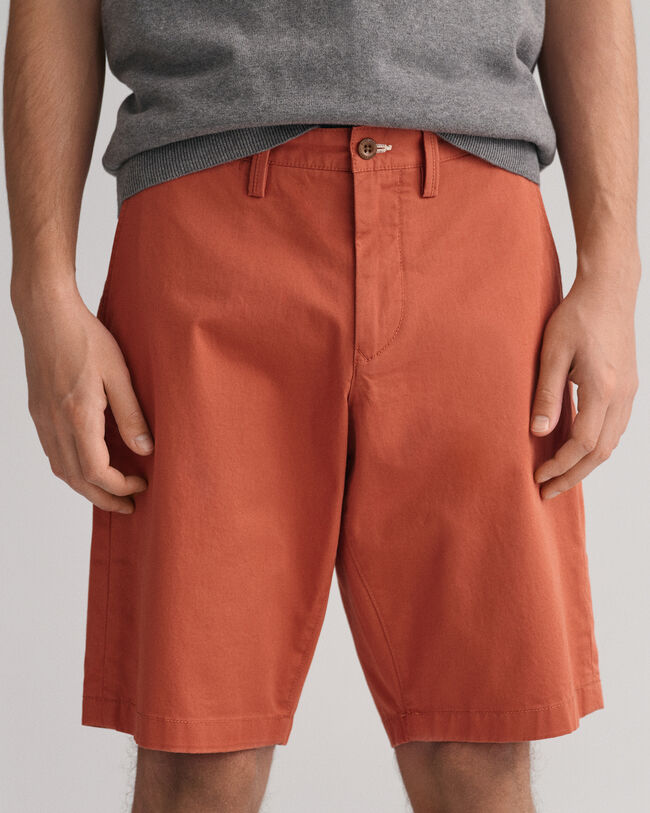 Relaxed Fit short van keperstof