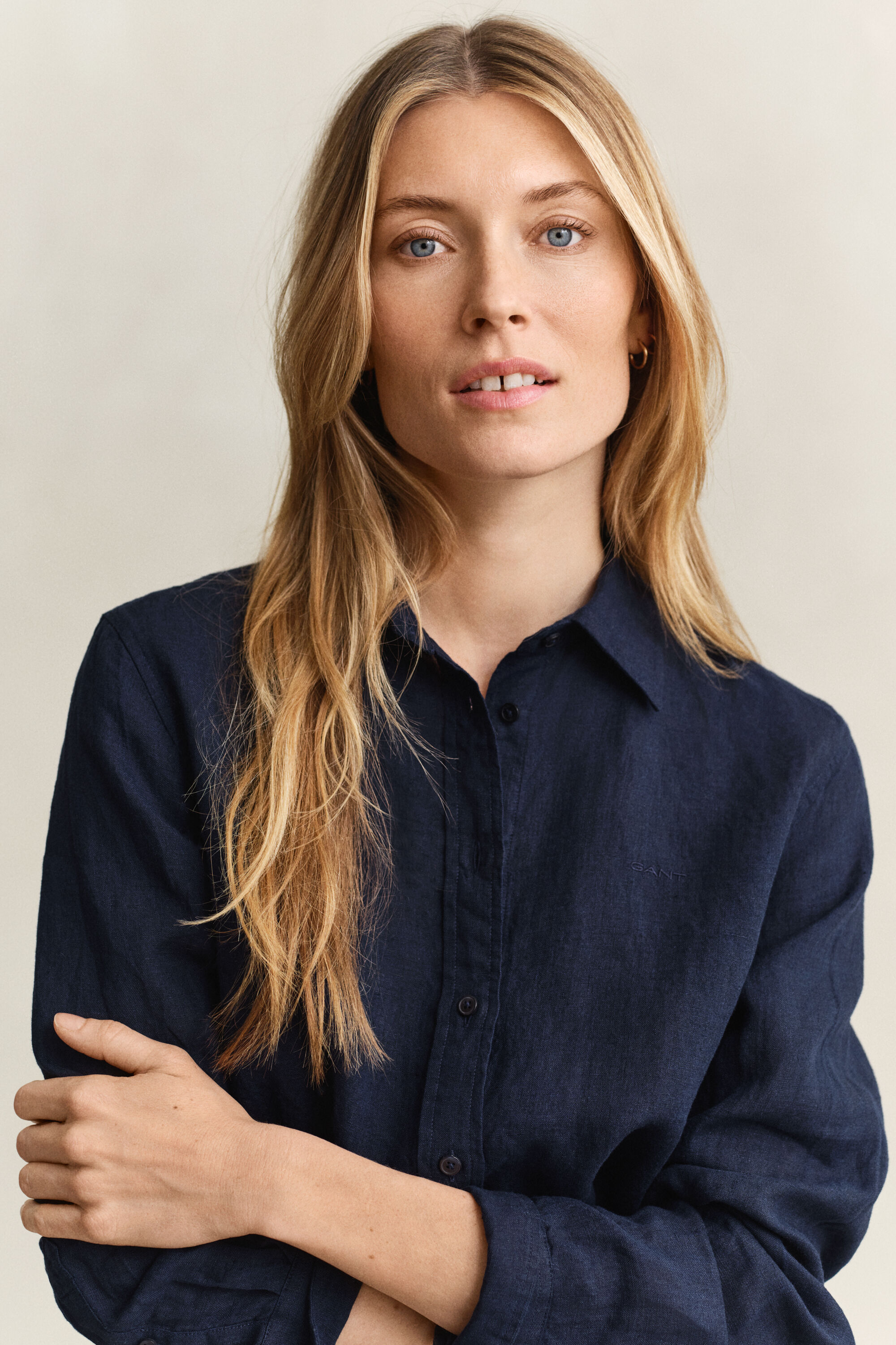 Regular Fit linnen overoverhemd