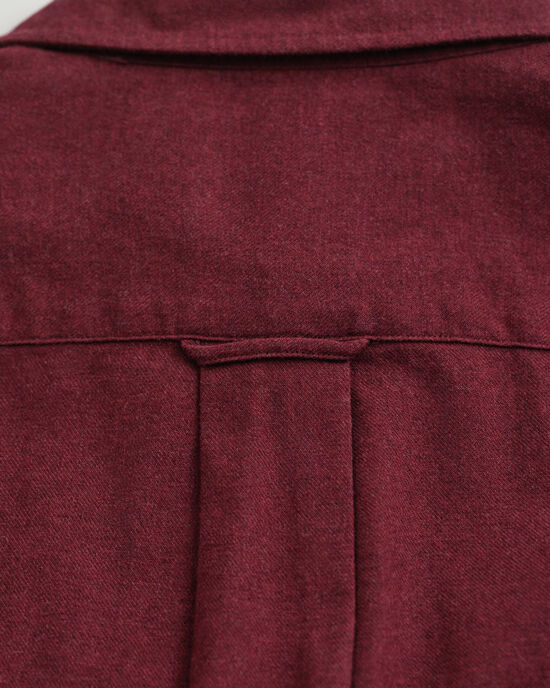 Regular Fit gemêleerd flanellen overhemd