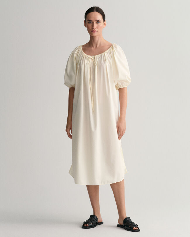 Jurk met geplooide details