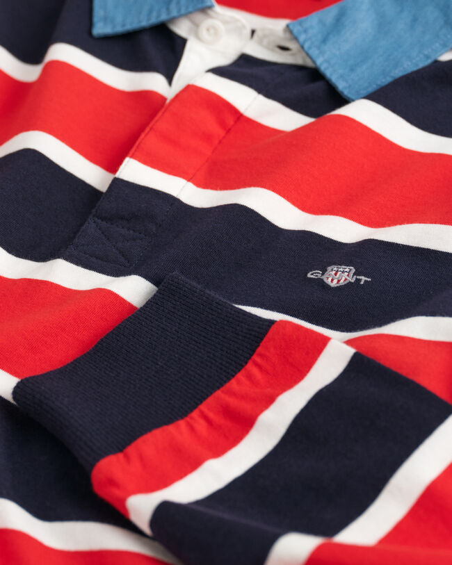 Teens Shield Rugger met strepen