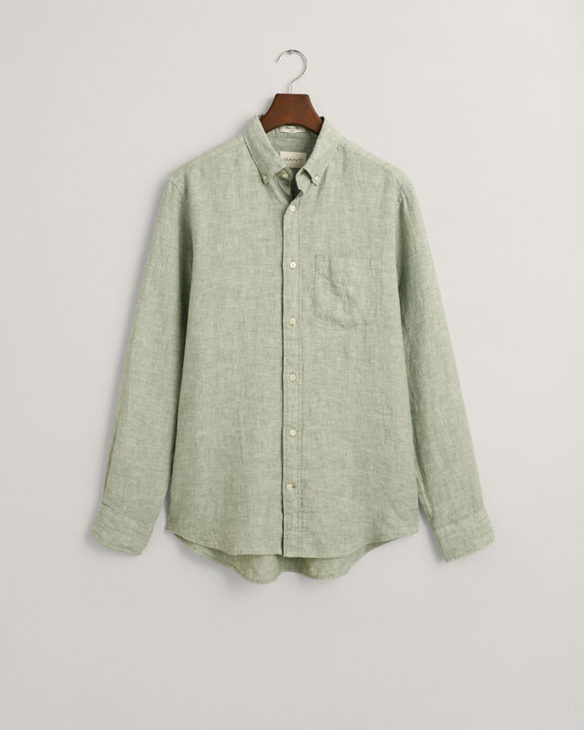 Regular Fit linnen overhemd