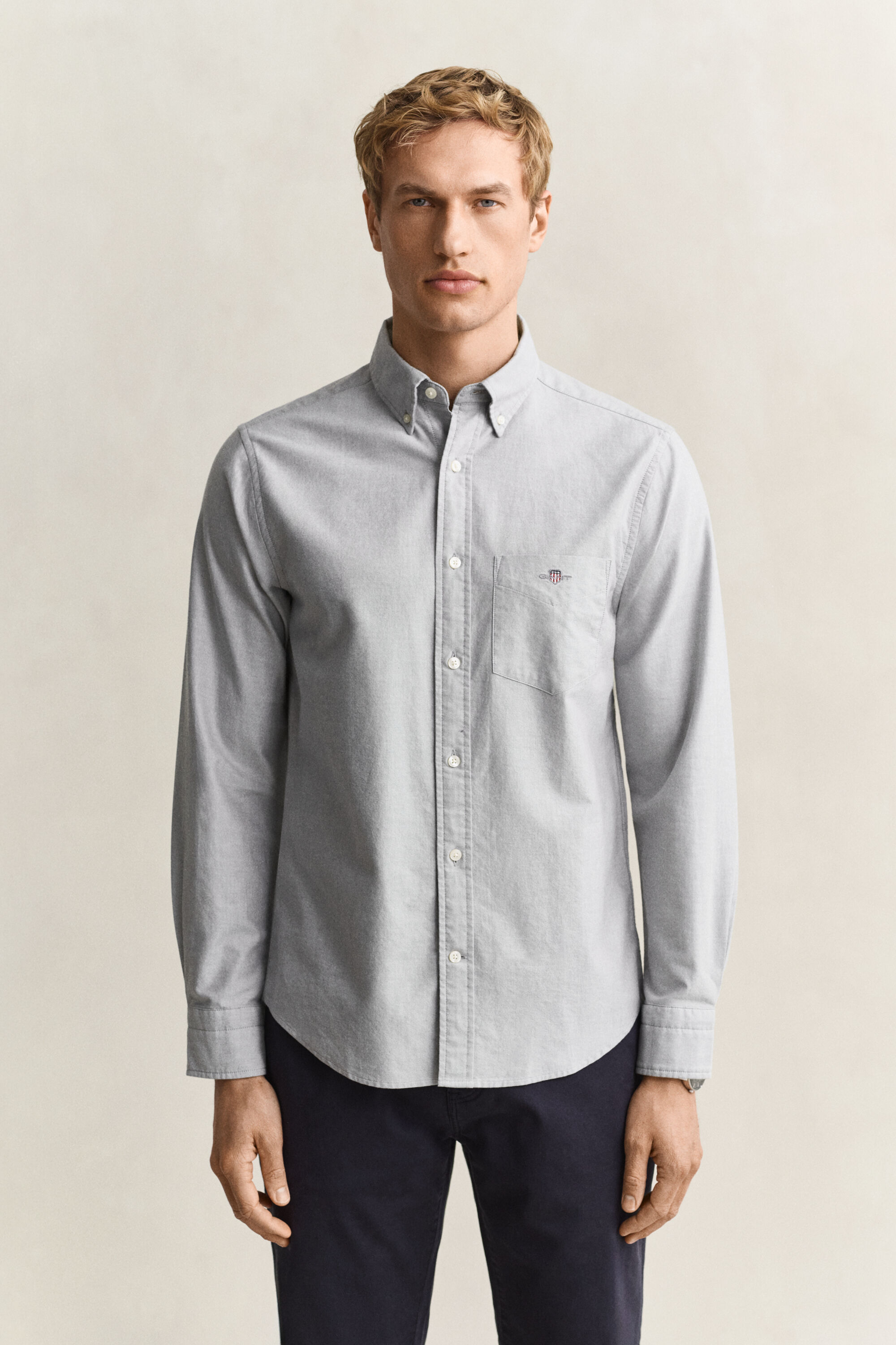 Regular Fit klassiek Oxford-overhemd