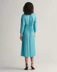 Jurk met geplooide details