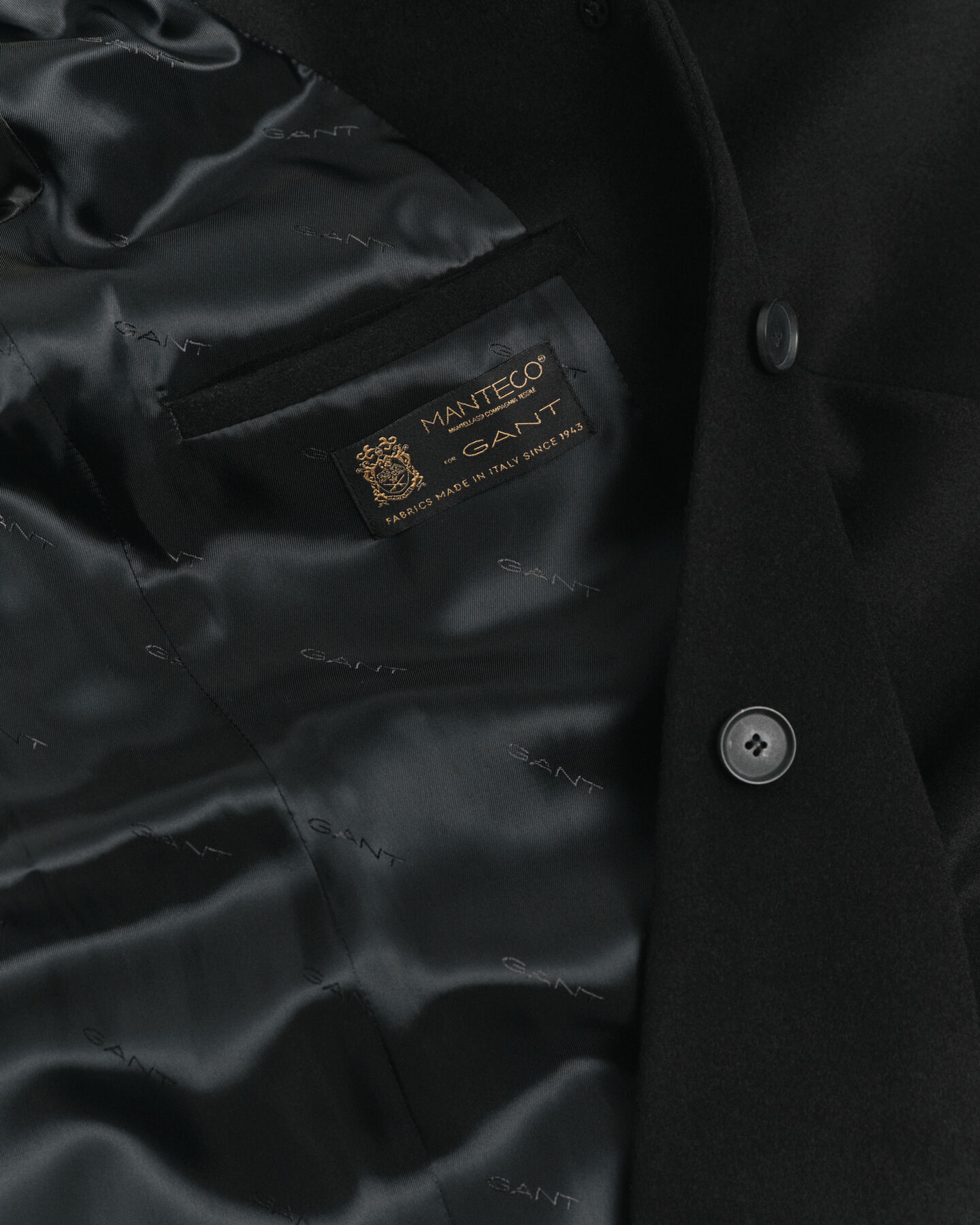 Classic getailleerde jas van wolmix