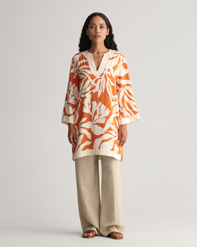 Palm Print kaftan
