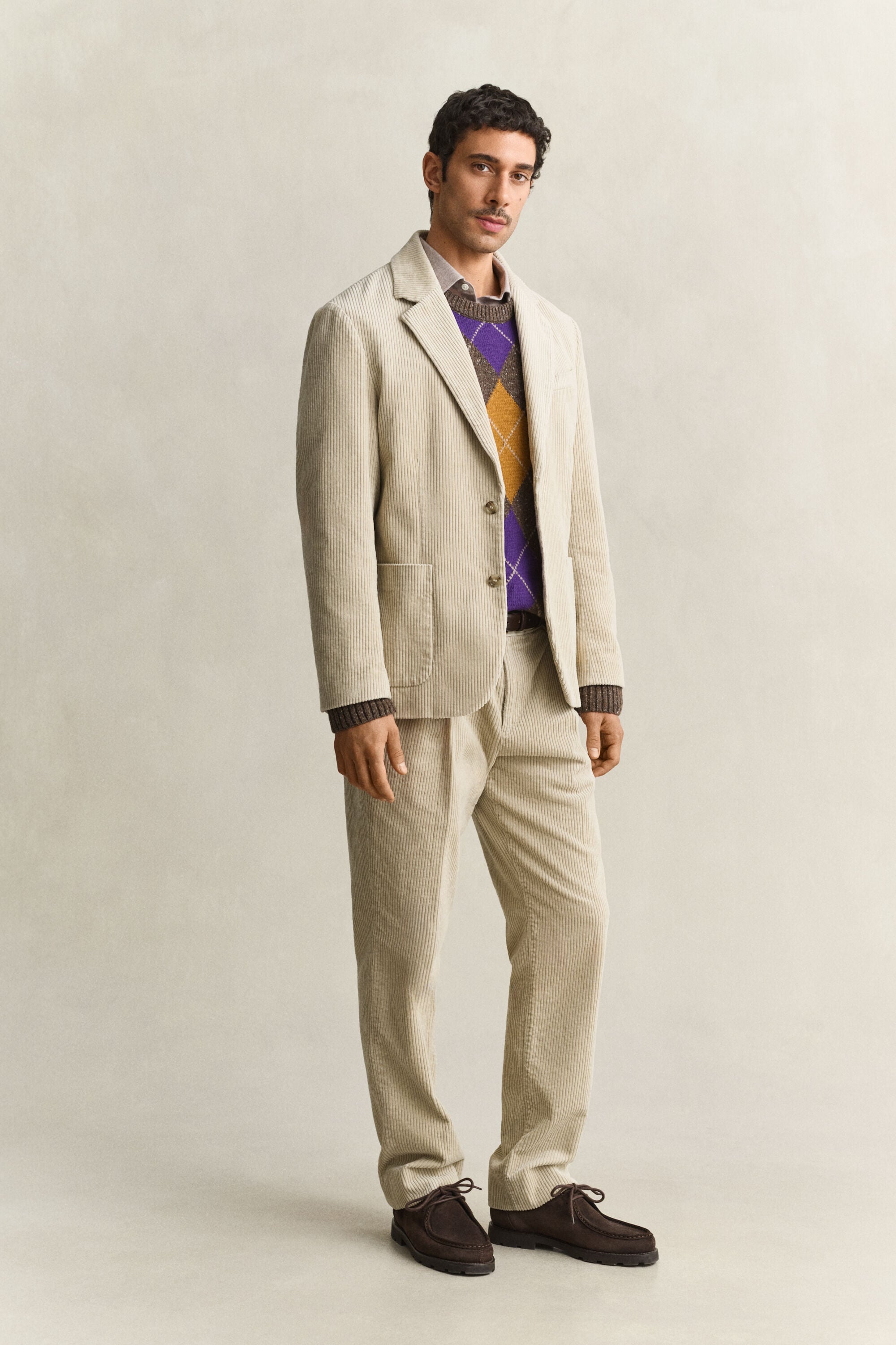 Corduroy colbert