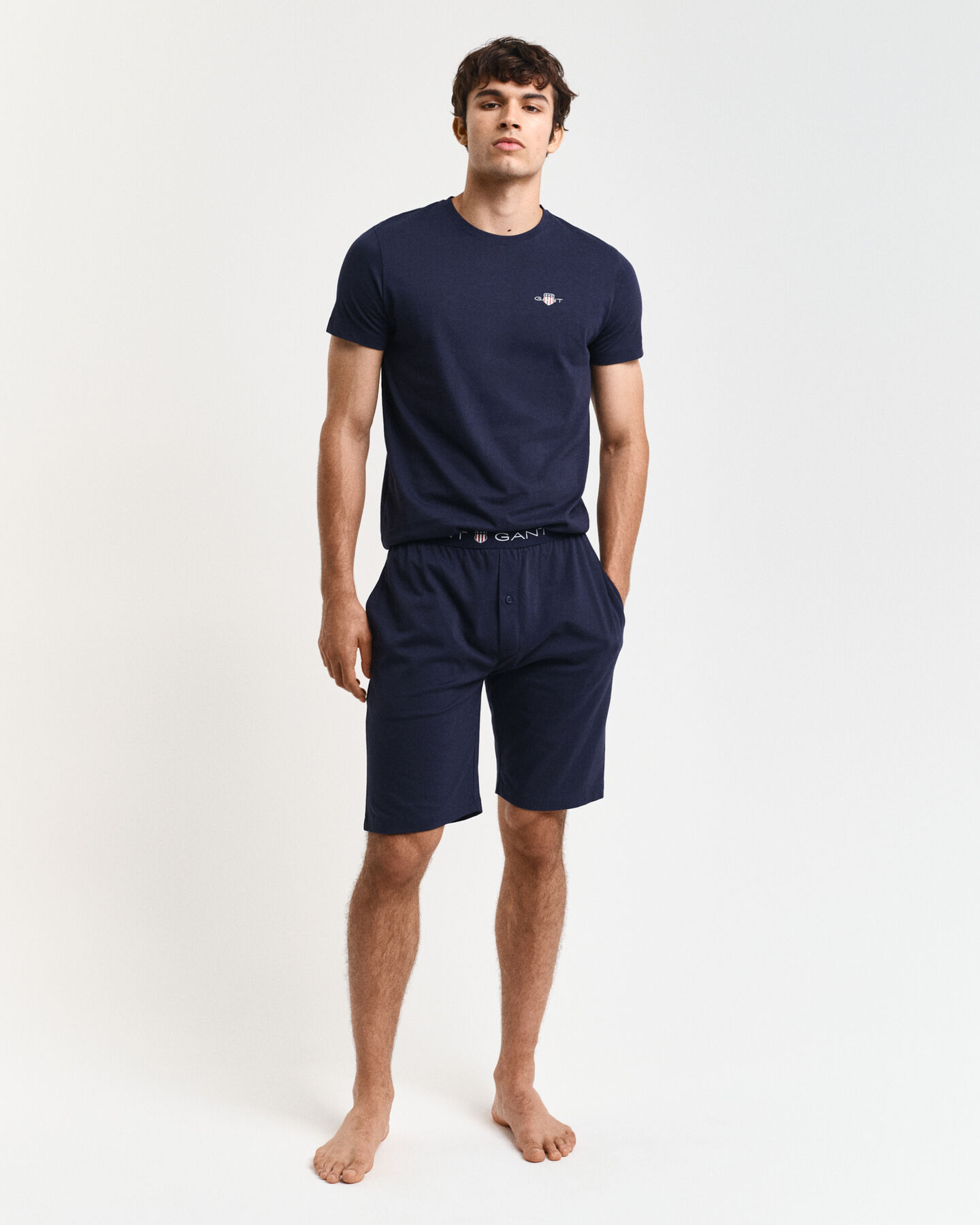 Pyjamaset met T-shirt en short