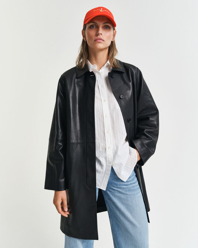 Satijnen pet met anker