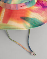 Bedrukt zonnehoedje van katoenkeper