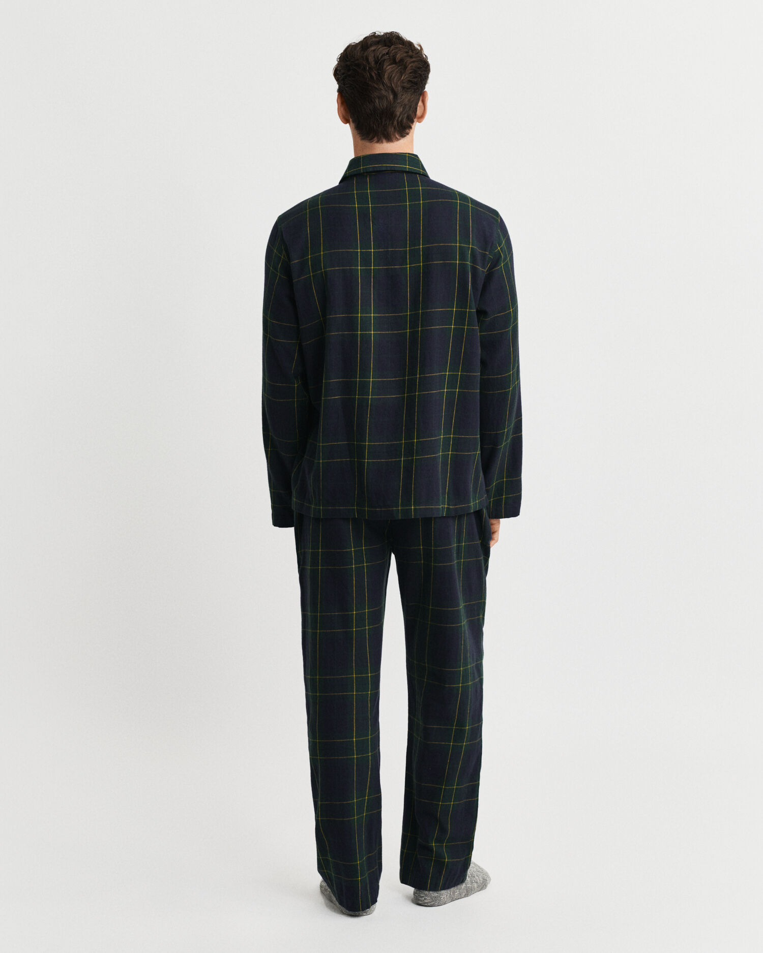 Cadeauset met geruite flanellen pyjama