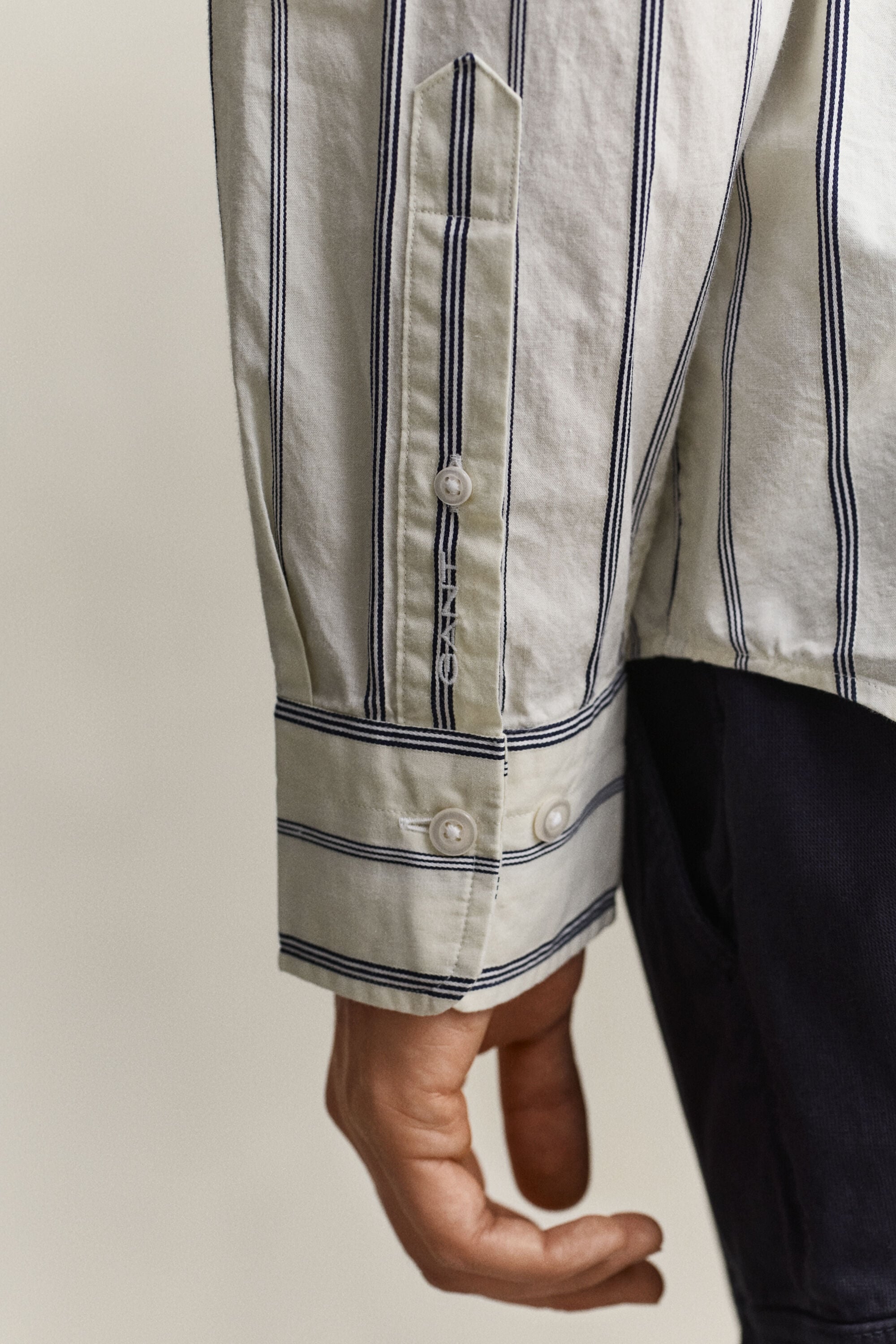 Relaxed Fit Dobby Striped overhemd