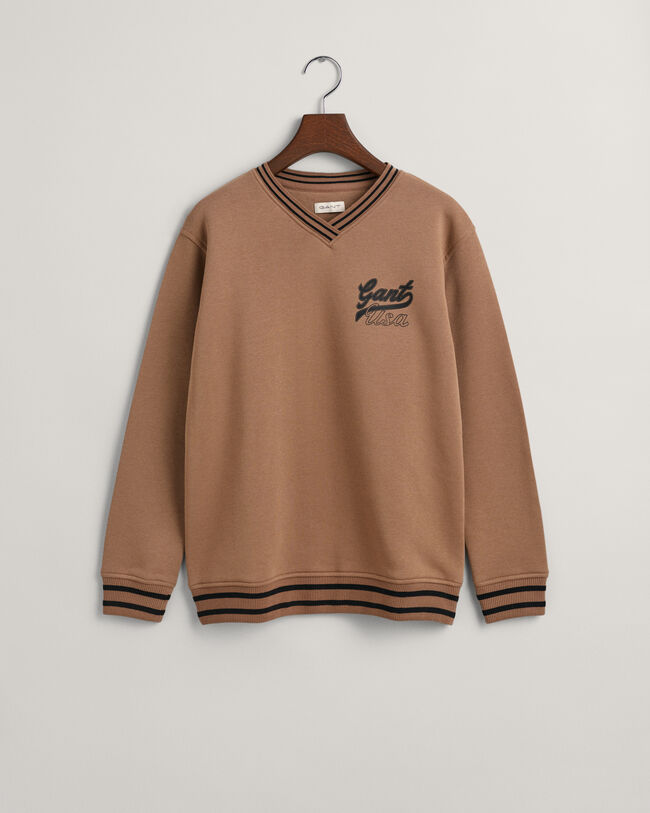 Teen Girls GANT USA sweatshirt met V-hals