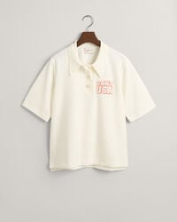 Poloshirt van badstof