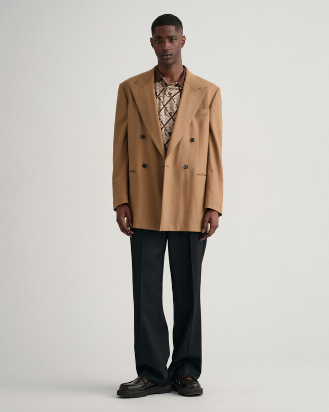 Monogram Jacquard piqu&eacute; poloshirt