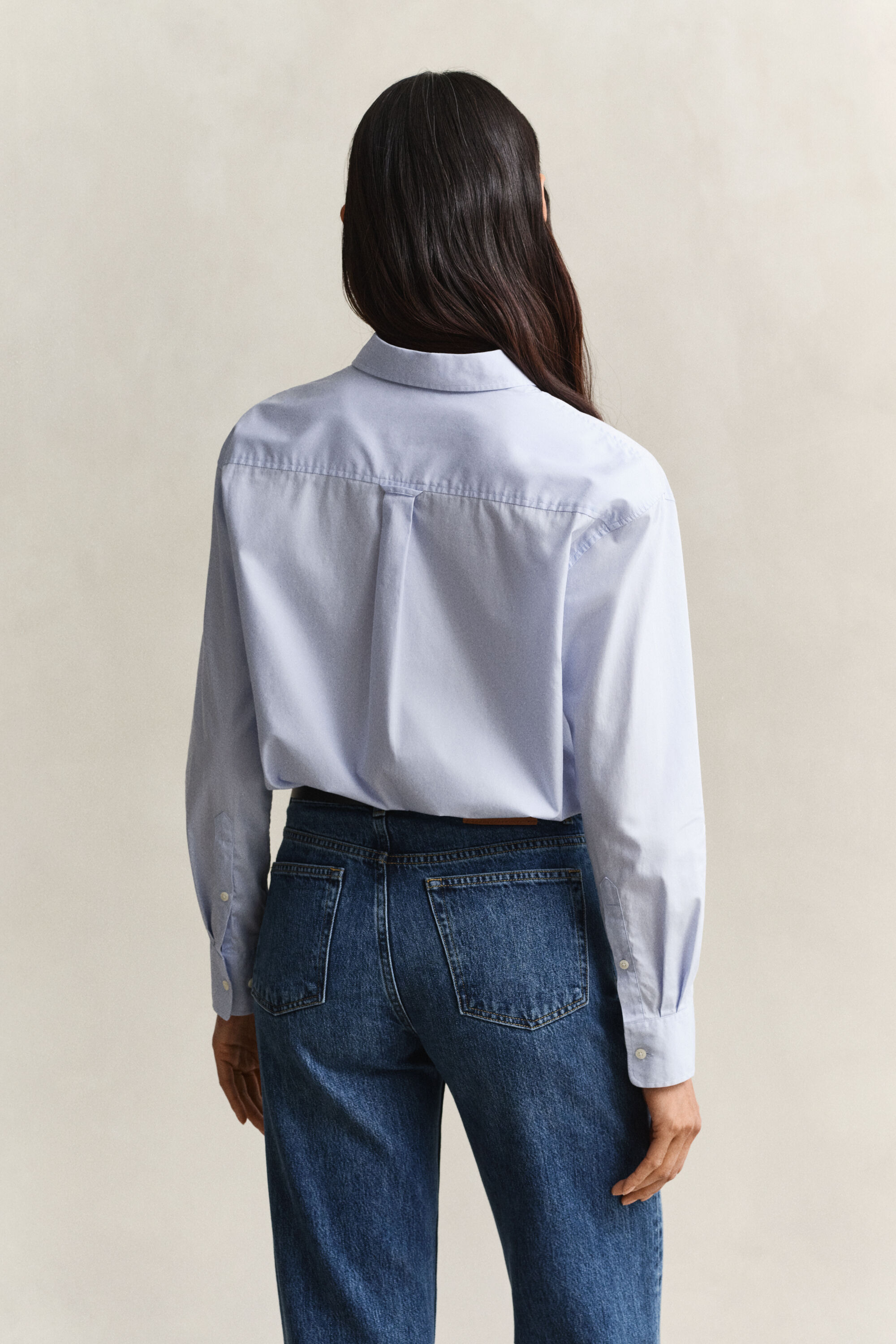 Relaxed Fit Classic overhemd van poplin
