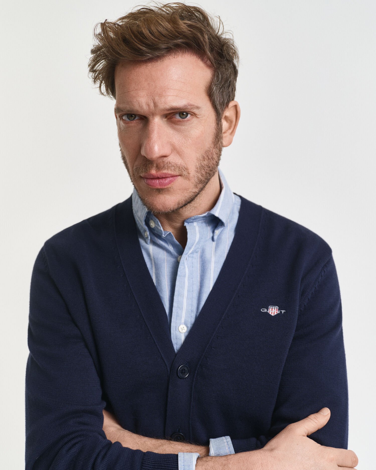 Casual vest van katoen