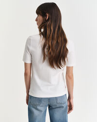 Shield piqué poloshirt