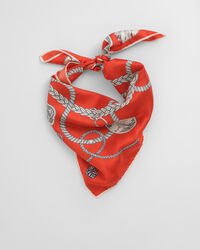 Zijden sjaal met Sailing-print