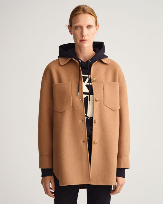 Met de hand gestikt overhemdjack