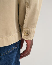 Speciaal geverfd Twill overshirt