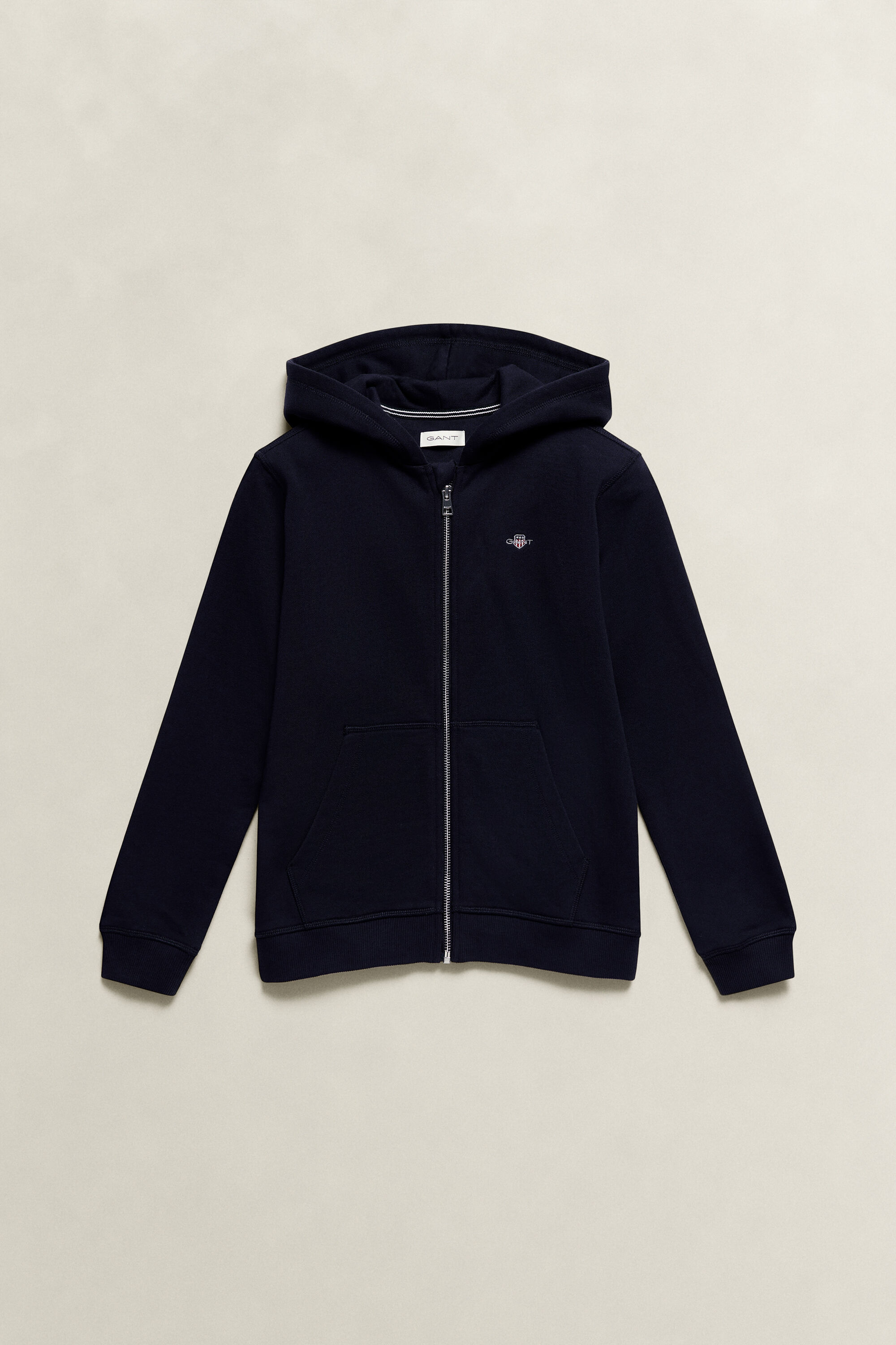 Teens Shield hoodie met ritssluiting