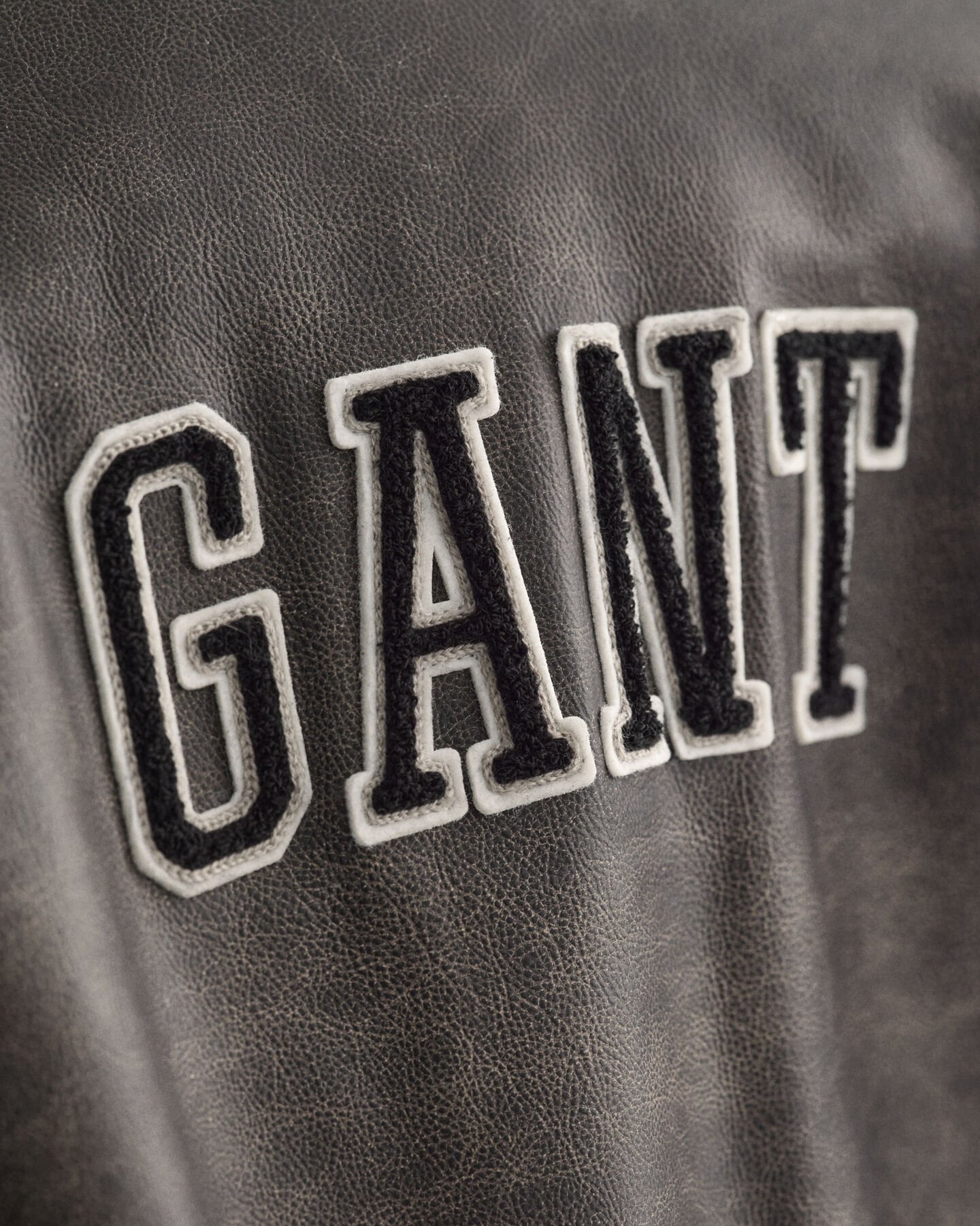 Leren GANT Varsity Jacket