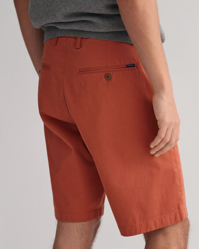 Relaxed Fit short van keperstof