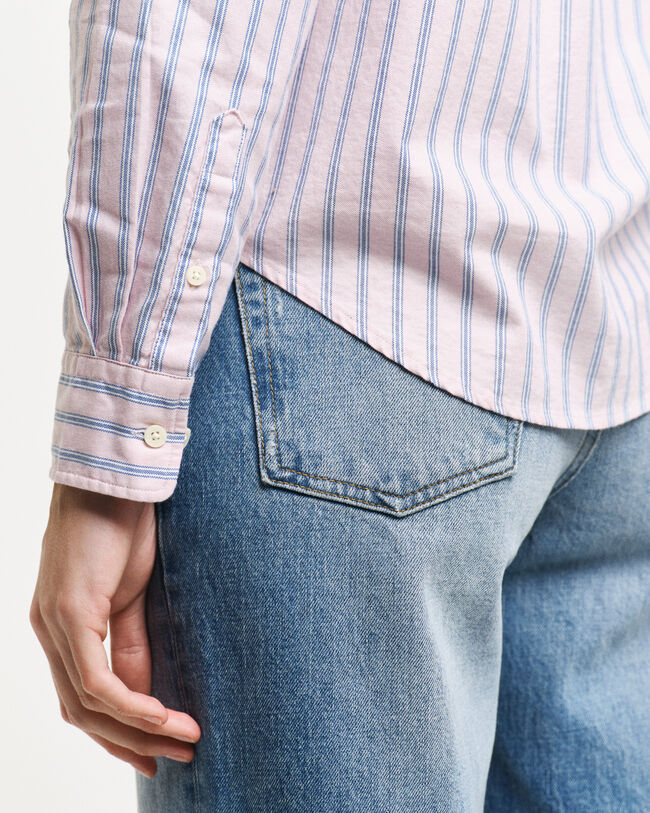 Regular Fit gestreept Archive Oxford-overhemd