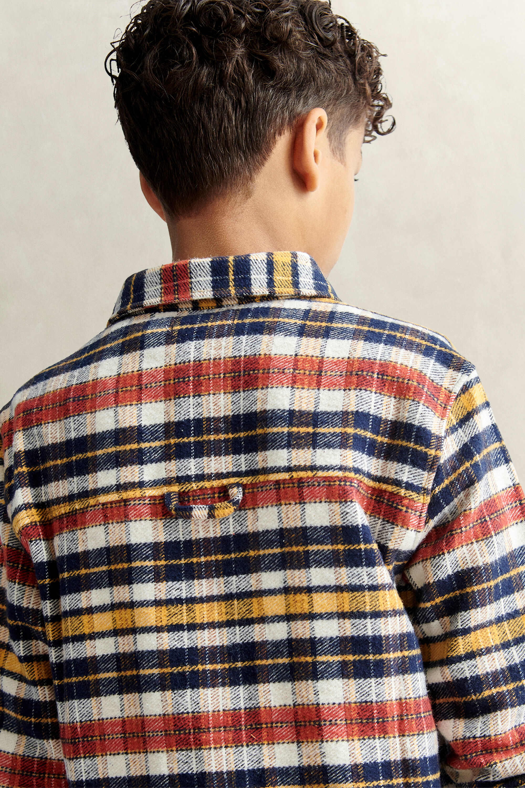 Teen Boys geruit overshirt