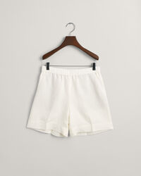Relaxed Fit Pull-On short van linnenmix