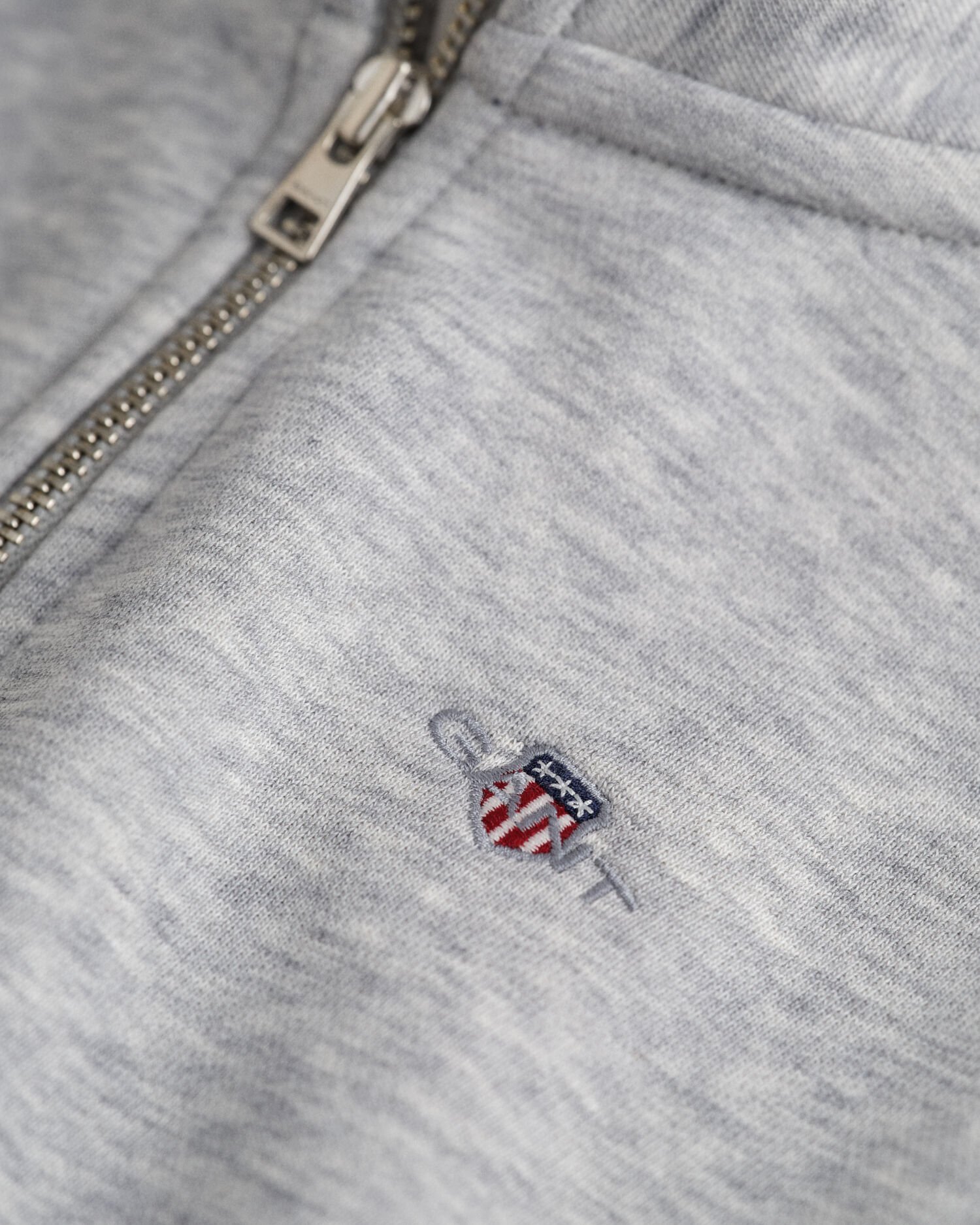 Kids Shield sweatshirt met korte rits