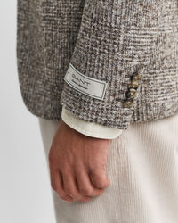 Gebreide blazer met ruiten