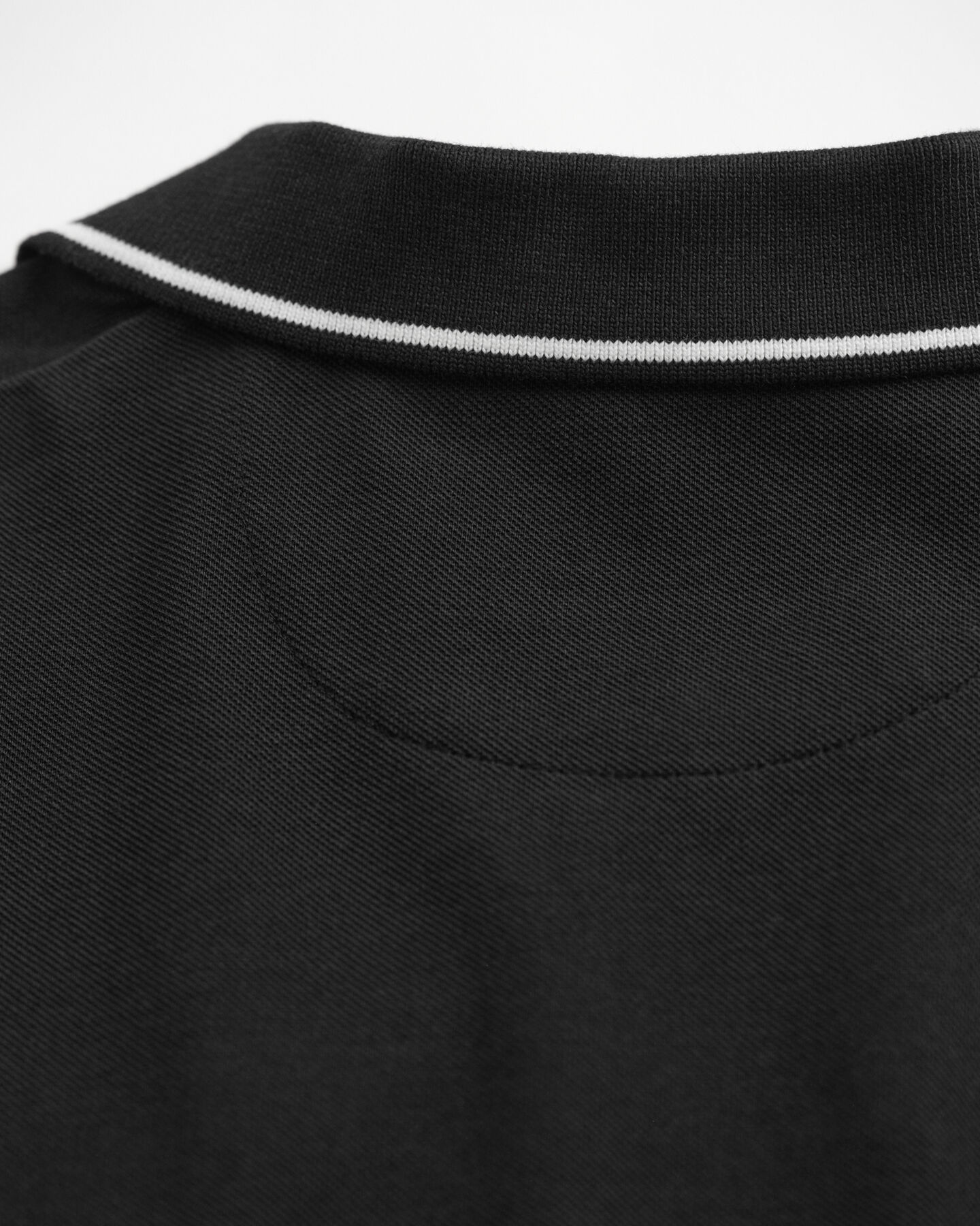 Piqué poloshirt met randdetails