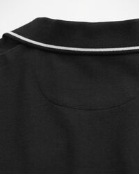Piqué poloshirt met randdetails