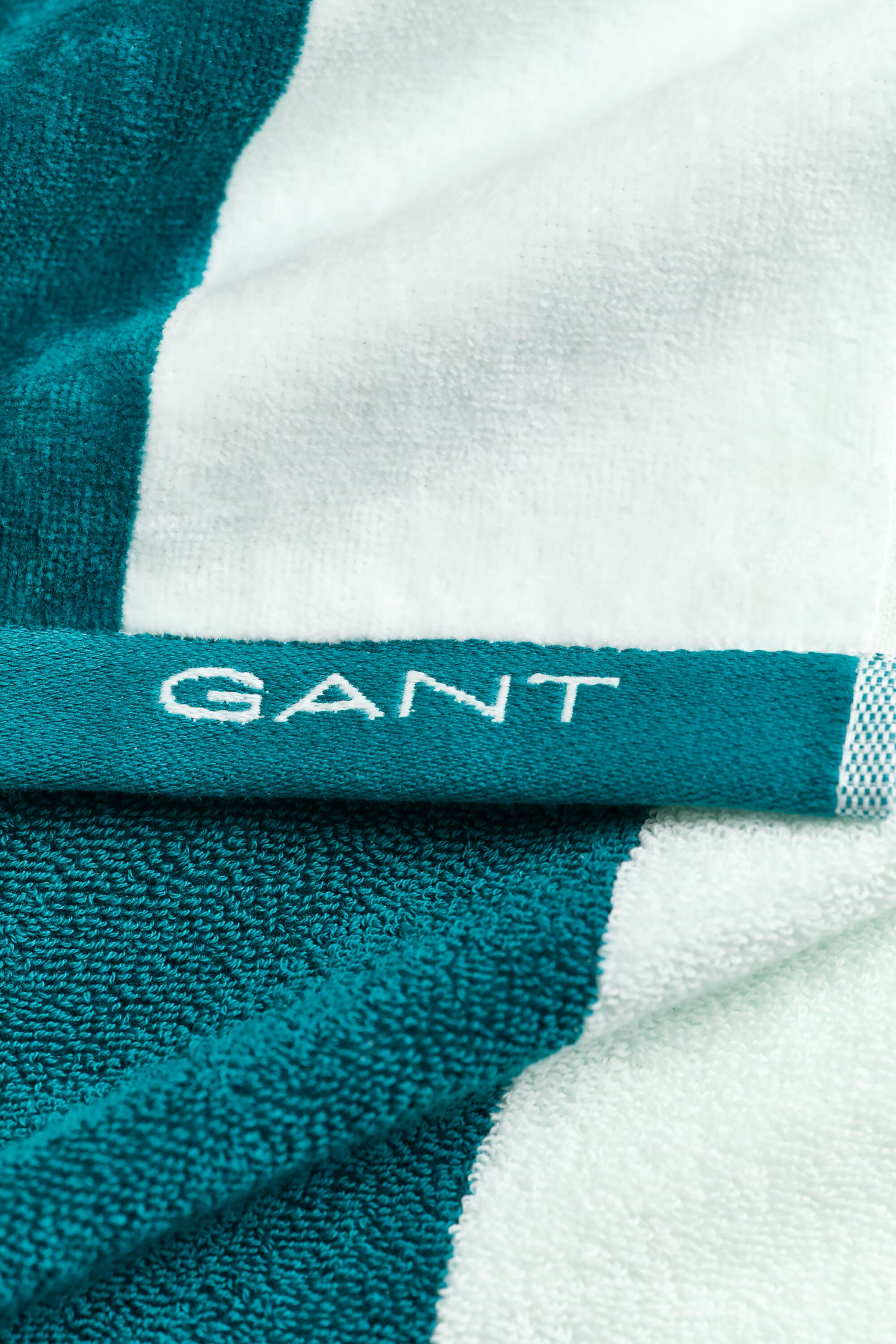 Strandlaken met brede strepen