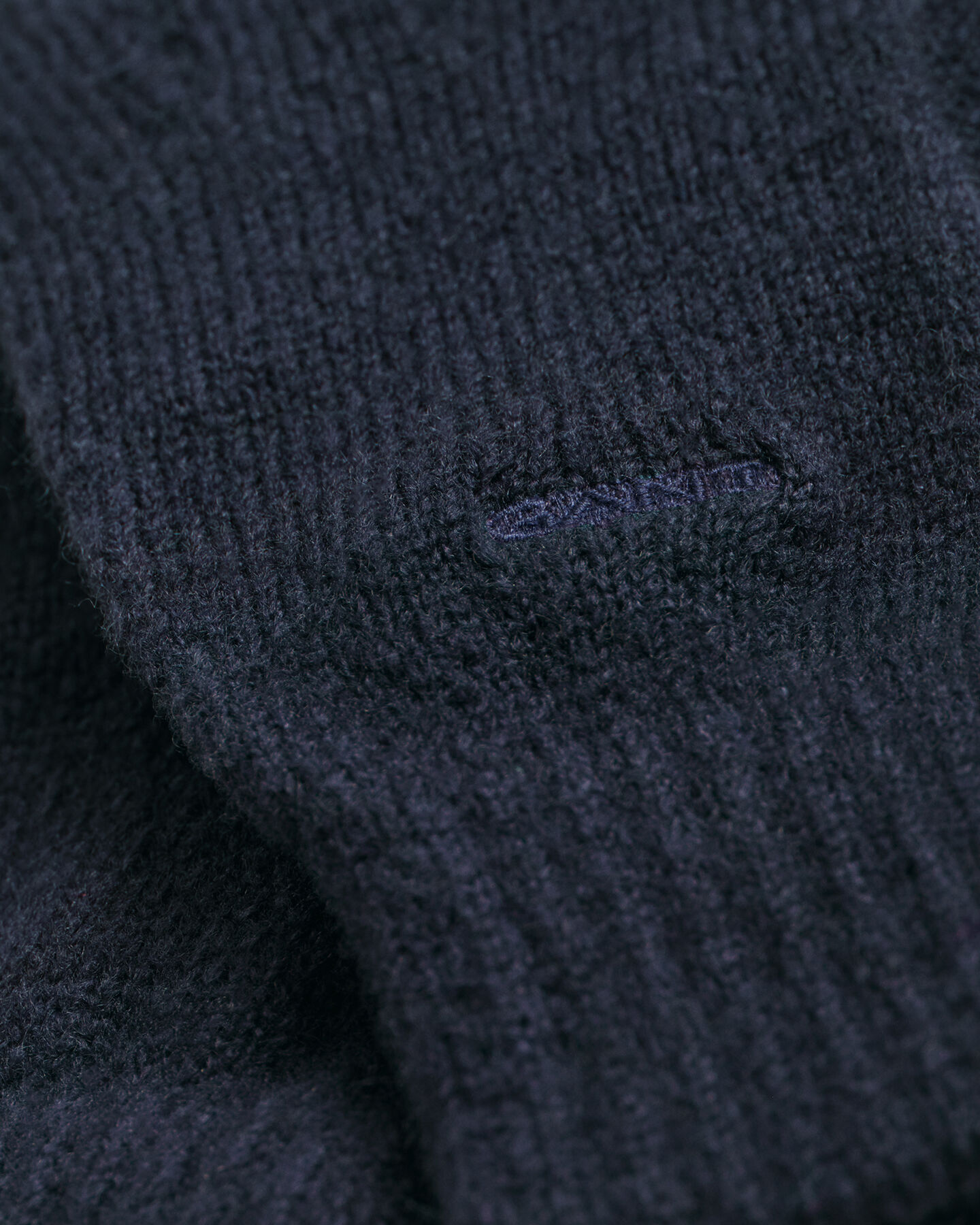 Ribgebreide handschoenen van zacht gemengd garen