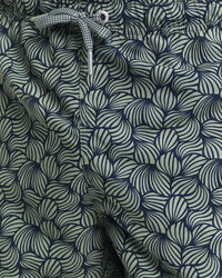 Zwemshort met touwprint