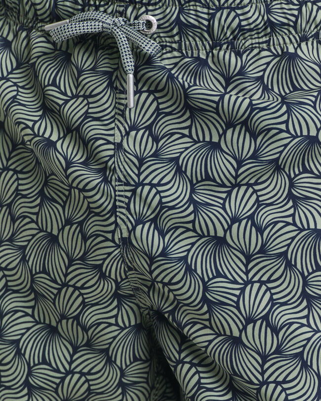 Zwemshort met touwprint