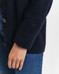 Vest van een wol-kasjmiermix