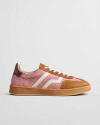 Cuzima sneakers van su&egrave;de en corduroy
