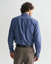 Regular Fit gem&ecirc;leerd flanellen overhemd